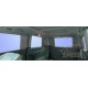 Mercedes-Benz Viano/V639 - (Короткая база VIN 639811) Полный комплект штор двухслойные с защипами